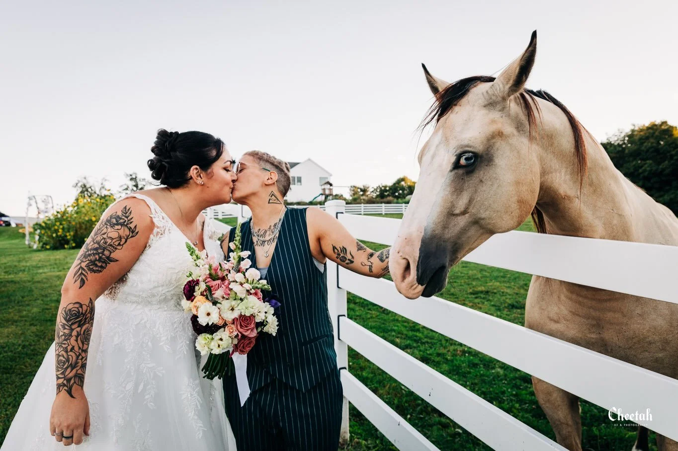 Currently working on this beautiful wedding and had to share a little preview. 🖤🐴

#MassachusettsWeddingPhotographer #NewEnglandWeddingPhotographer #WeddingPhotography #LGBTQWedding #CheetahDJPhotography