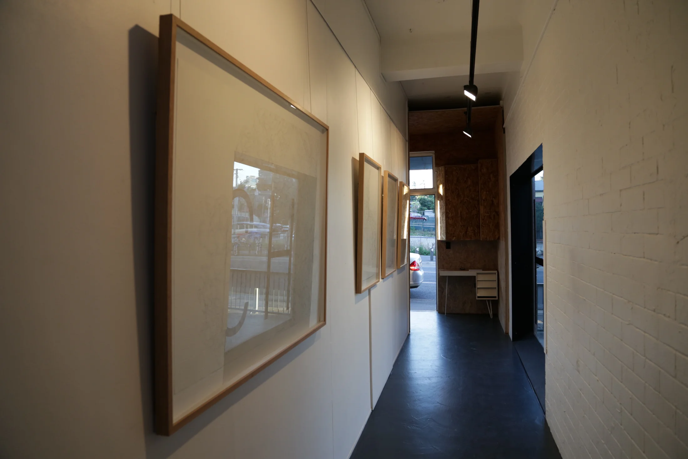 Documentation of Snow is Flesh exhibition at A-CH Gallery. Photograph by Lynette Letic.