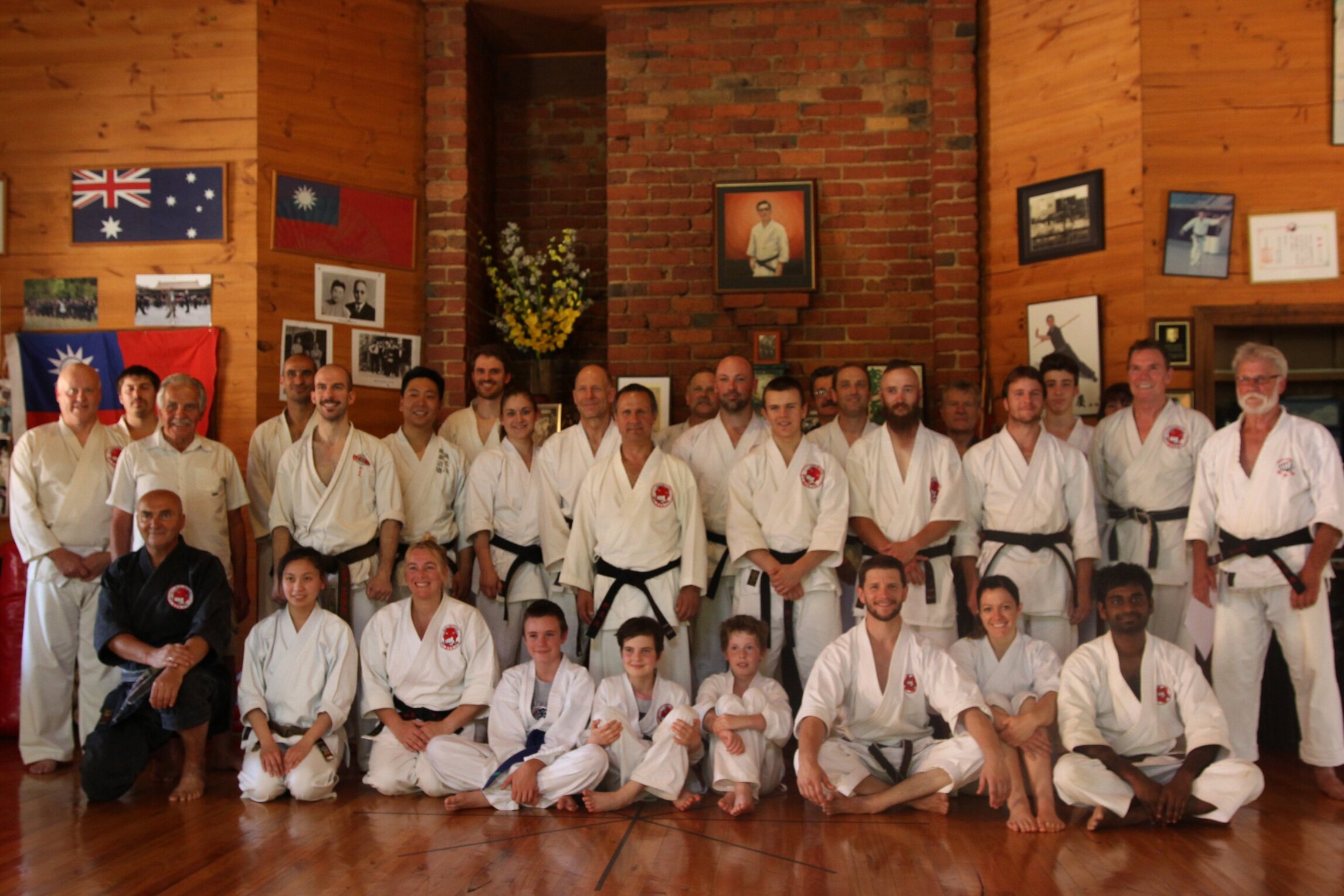 Karate Community Camp with lots of karate participants