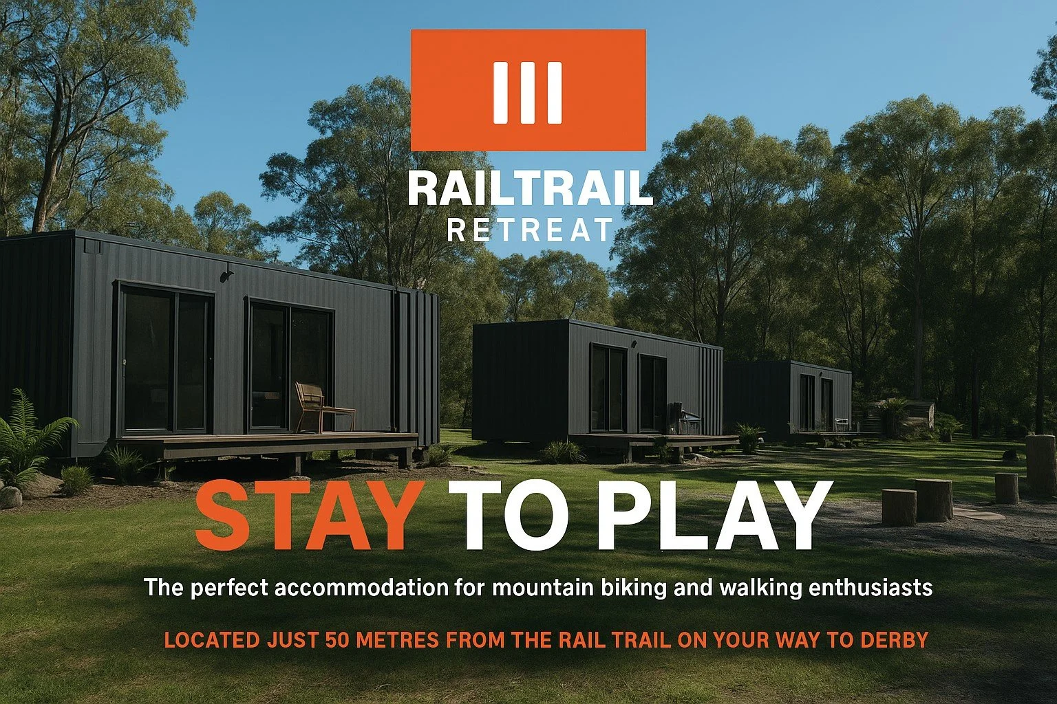 Rail Trail Retreats logo