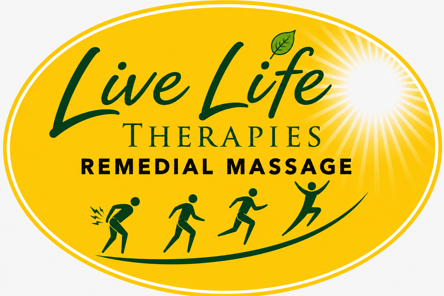 Live Life Therapies Remedial Massage logo