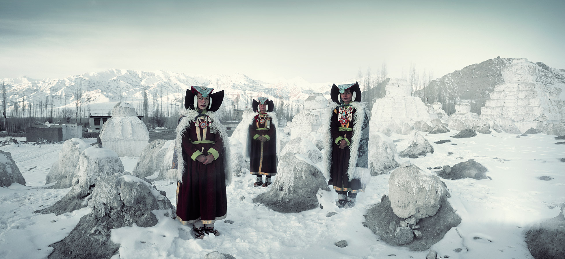 Perak Women, Thikse Monastery, Ladakh India, 2012