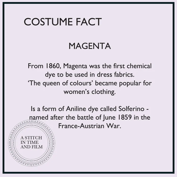 COSTUME FACT - Magenta Dye