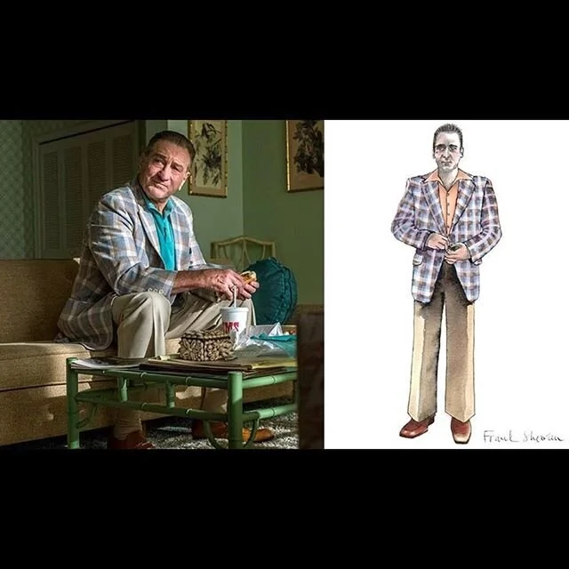 OSCAR WATCH -
Oscar Costume Nominee 2020
Sandy Powell and Christopher Peterson - The Irishman
.
. 
With 102 changes for one cast member and a timeline spanning 5 decades, it&rsquo;s no surprise The Irishman has been nominated. .
&ldquo;Marty told us 