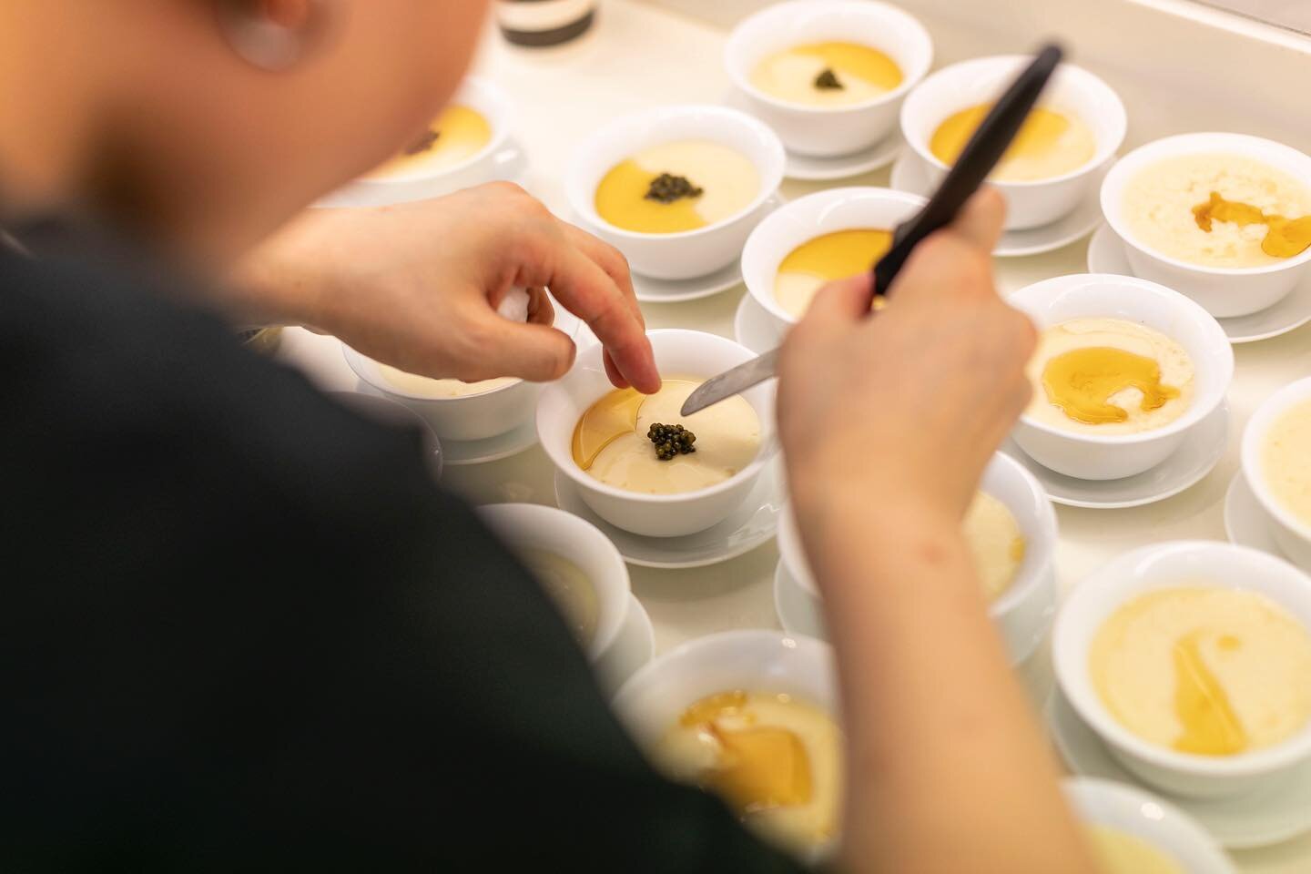 Eggs &amp; Caviar (2019) from our Play With Your Lunch experience with @ideo 🇨🇳🥚🐟

&ldquo;Caviar has long been associated with power and luxury - its earliest record dates back to 1240 when the grandson of Genghis Khan, Batu Khan, is said to have