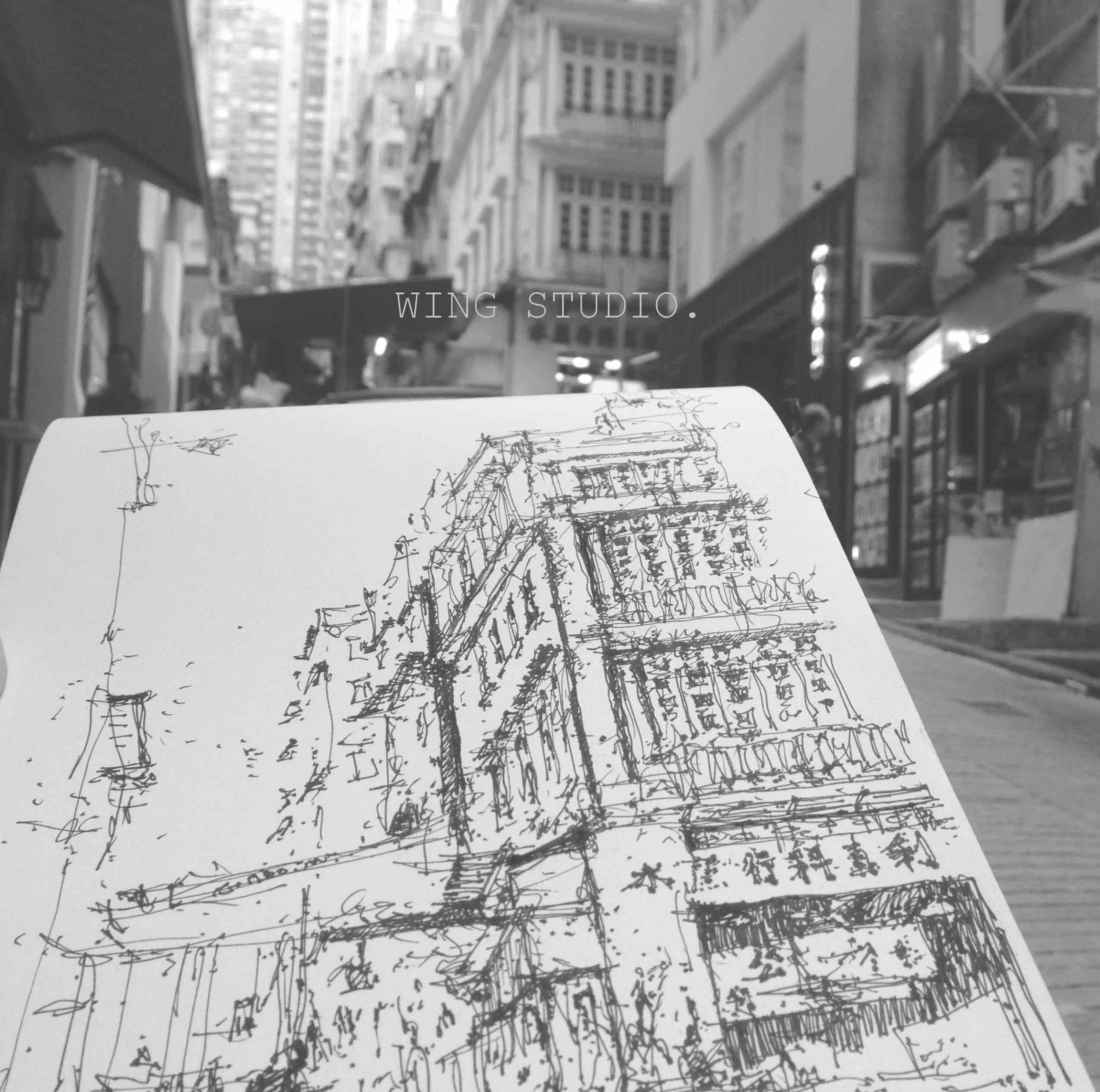 COME DRAW WITH WING  - URBAN EXPLORER