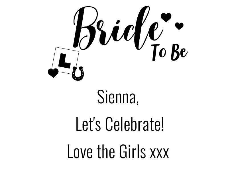 Bride to Be (Copy)