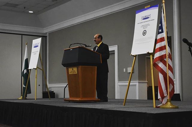 &ldquo;Being from Pakistan myself, I know how much education is valued and needed there.&rdquo; &ndash; shares Associate Dean, Extension, College of Agriculture, Tennessee State University, Dr. Latif Lighari in his keynote address. 
#Fulbright #ReEnt