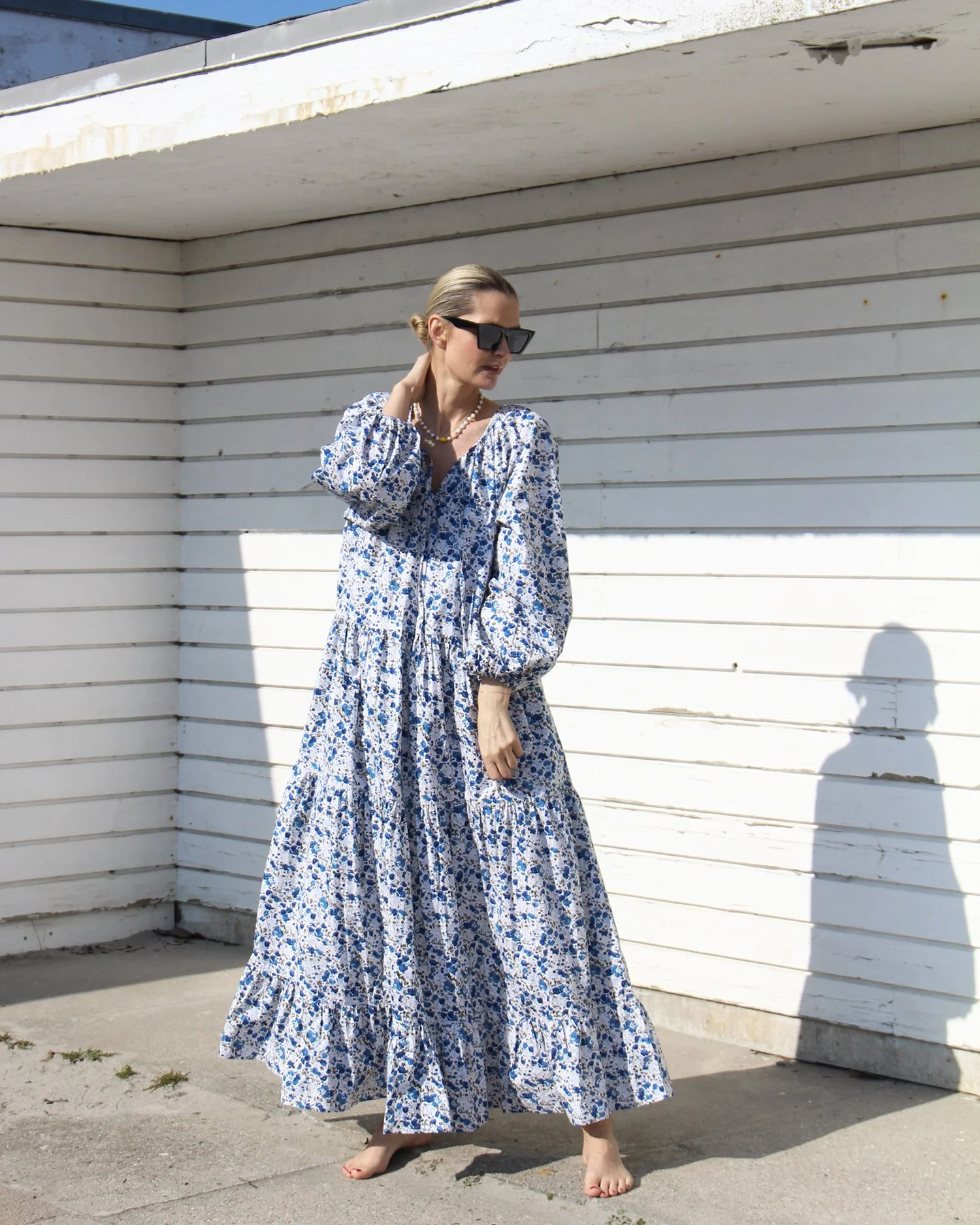 LONG BOHEMIAN DRESS BIG LIBERTY LOVE 
