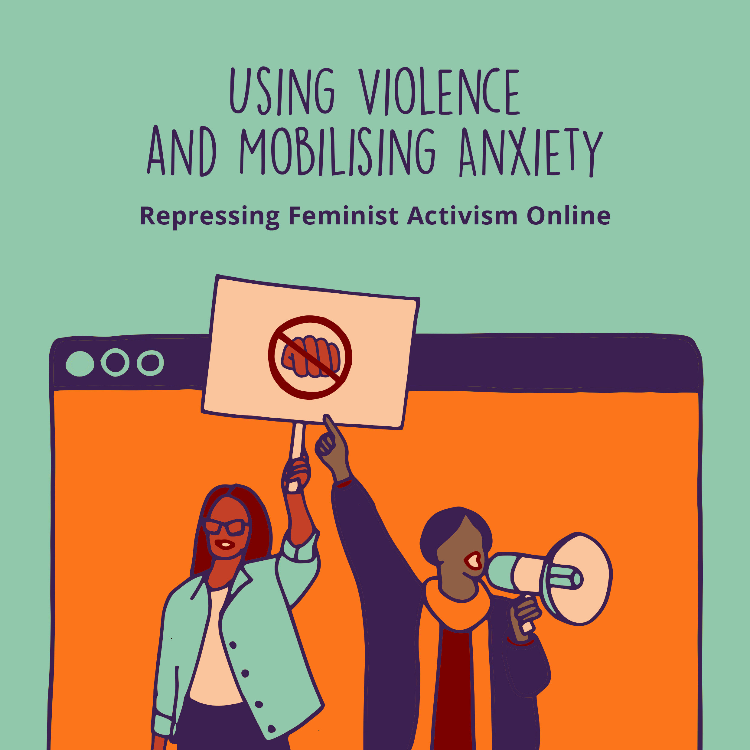  Feminist activism online handbook illustrations 