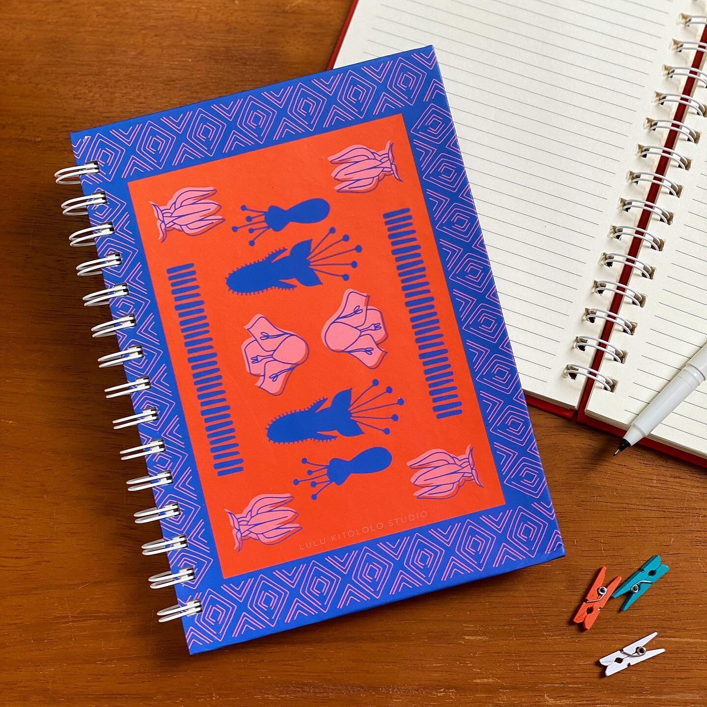 Hi there fellow colour-lovers! We&rsquo;re about to reprint these kanga-inspired spiral notebooks and I want to throw a new colour way into the mix. 

What colour combo are you longing for in your stationery goods?

And don&rsquo;t forget: Shop at ou