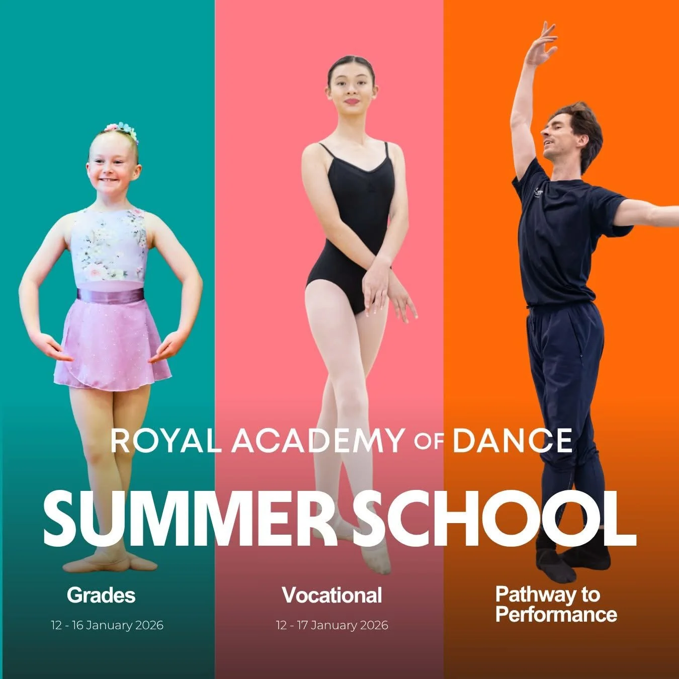 Royal Academy of Dance Summer School 2026 - Pathways to Performance