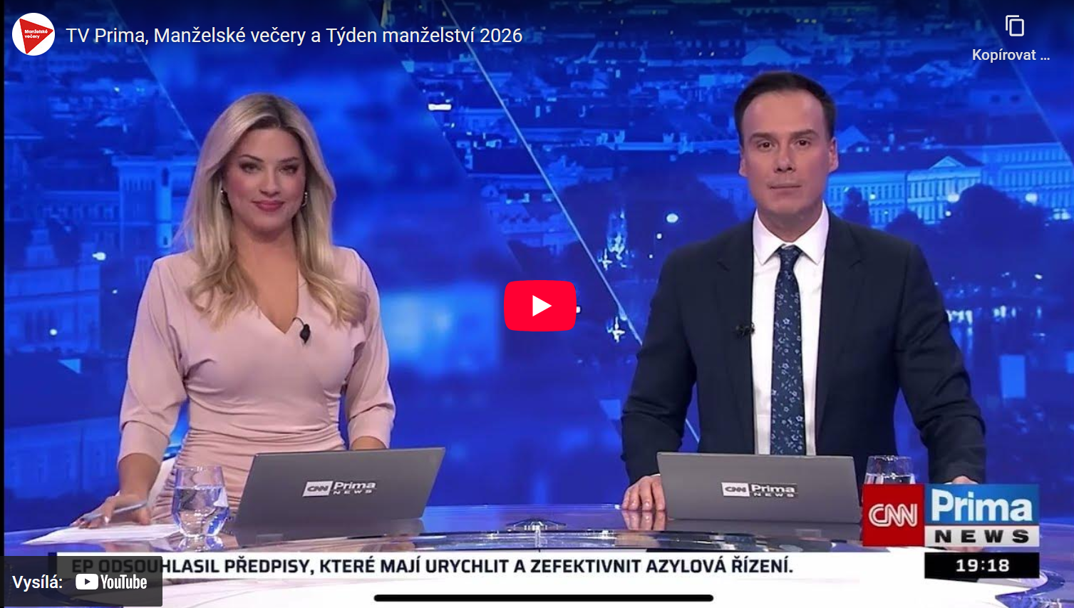 Manželské večery na TV Prima