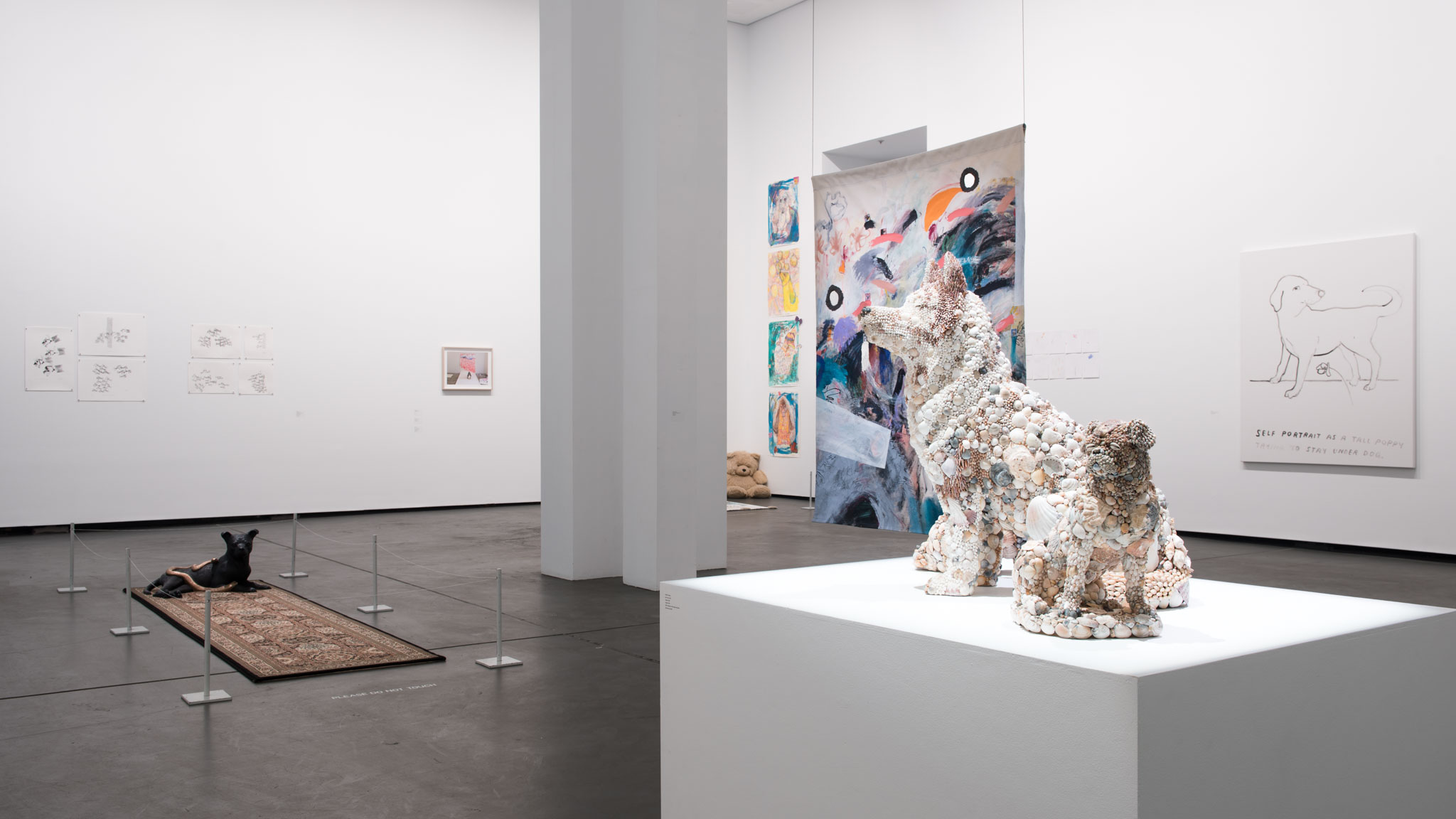 Installation view, Every Dog Will Have its Day, 2017, Casula Powerhouse Arts Centre, Sydney. Photo: Hamish Ta-Me