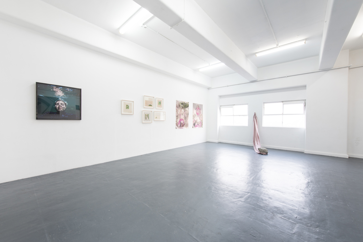 Installation view, No Woman is an Island, 2017, BLINDSIDE, Melbourne. Photo: Nick James Archer.