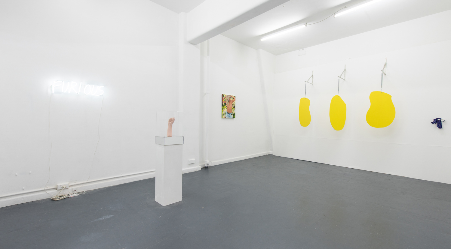 Installation view, No Woman is an Island, 2017, BLINDSIDE, Melbourne. Photo: Nick James Archer.