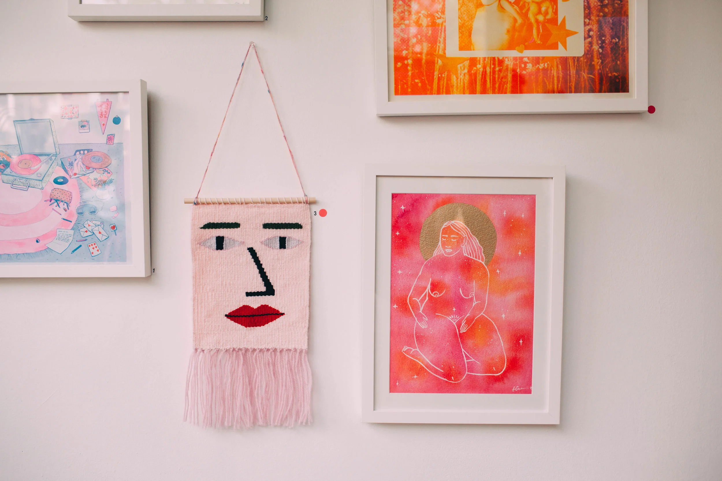 Installation view, Think Pink, 2016, ENOUGH Space, Melbourne. Photo: Zoe Harriet.