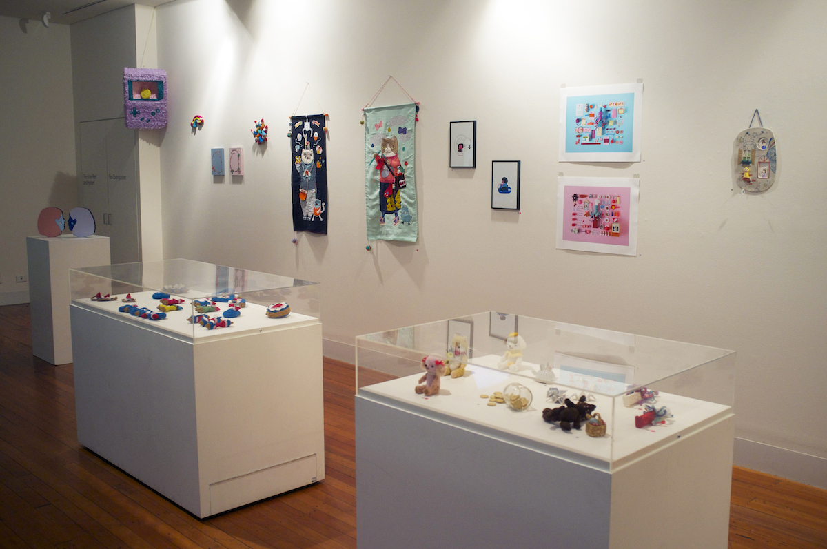 Install view, Playful, 2016, City Library