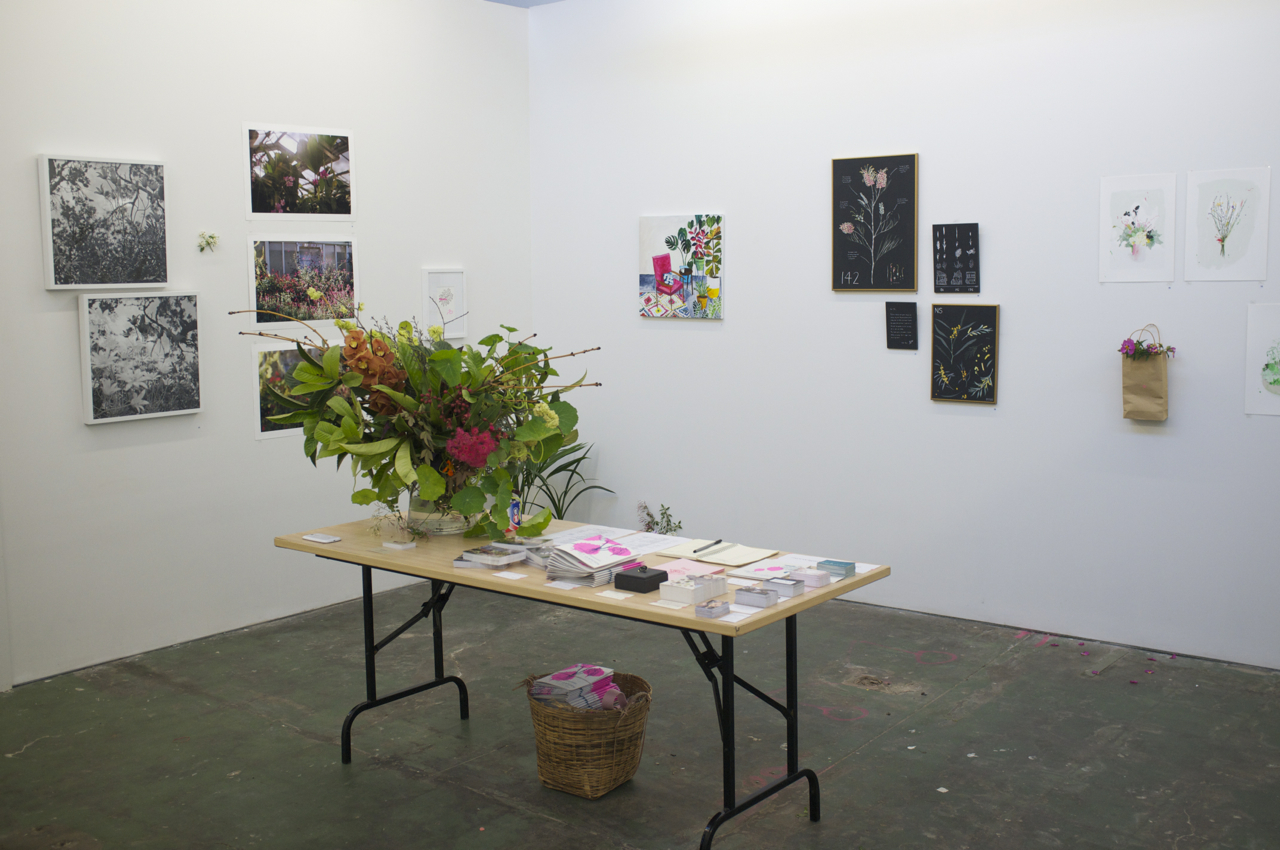 Install view, Secret Garden, 2015, Long Division Gallery