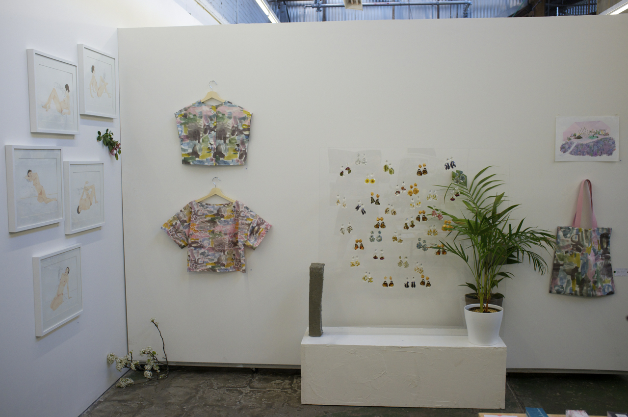  Install view, Secret Garden, 2015, Long Division Gallery 