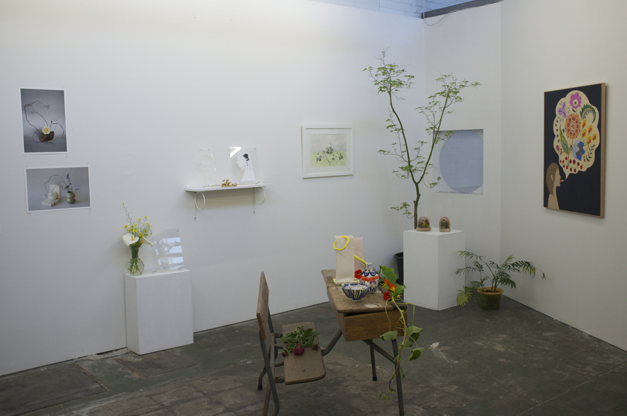 Install view, Secret Garden, 2015, Long Division Gallery