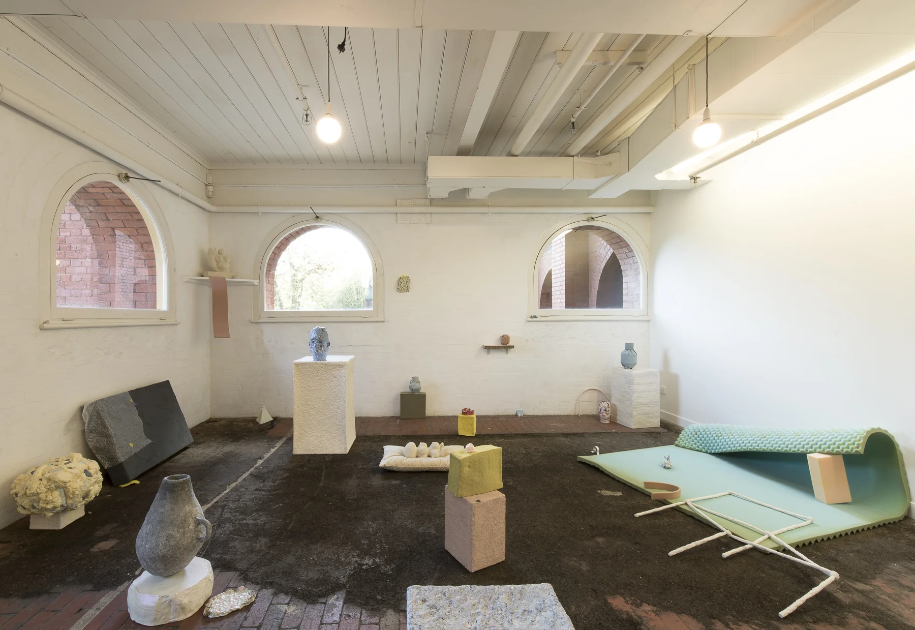 Install view, Floor Plan, 2018, c3 contemporary art space, Melbourne. Photo: Aaron Christopher Rees