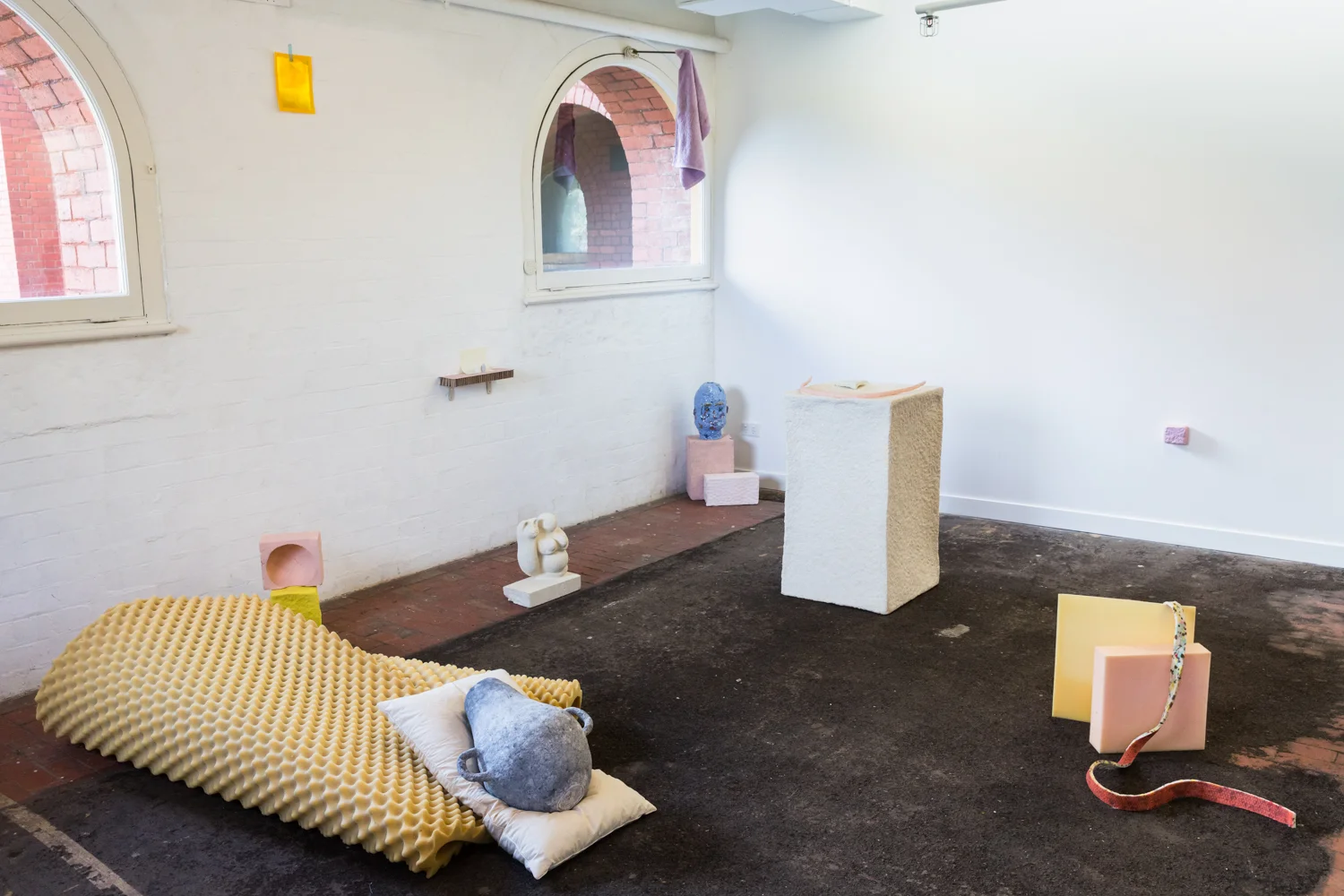 Install view, Floor Plan, 2018, c3 contemporary art space, Melbourne. Photo: Janelle Low.