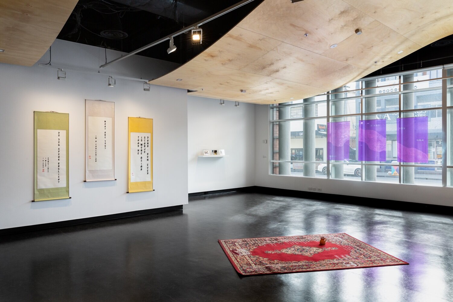  Installation view,  Disobedient Daughters,  Counihan Gallery, 2021. Photo: Janelle Low 