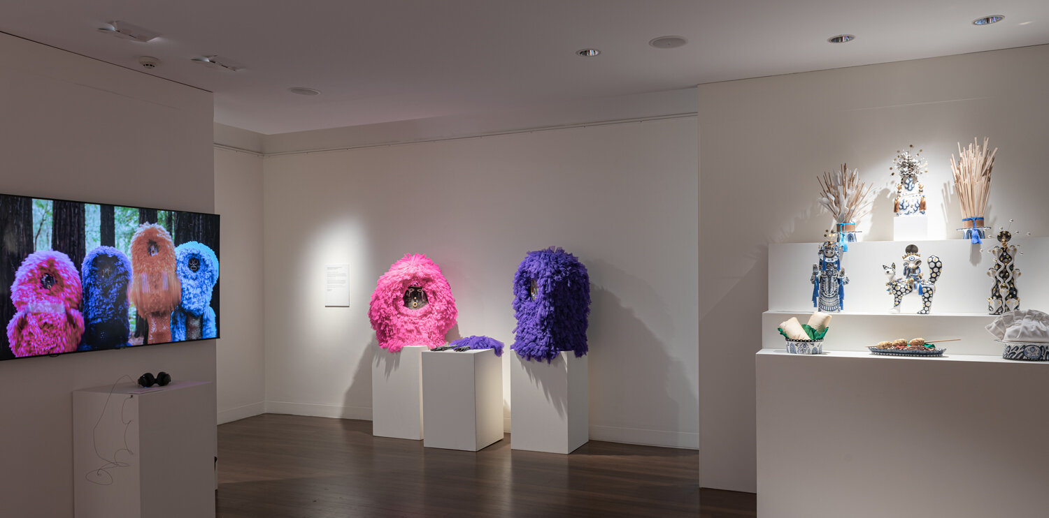  Install view,  CERAMIX,  2021, Manly Art Gallery &amp; Museum. Photo credit: Greg Piper. Courtesy The Australian Ceramics Association. 