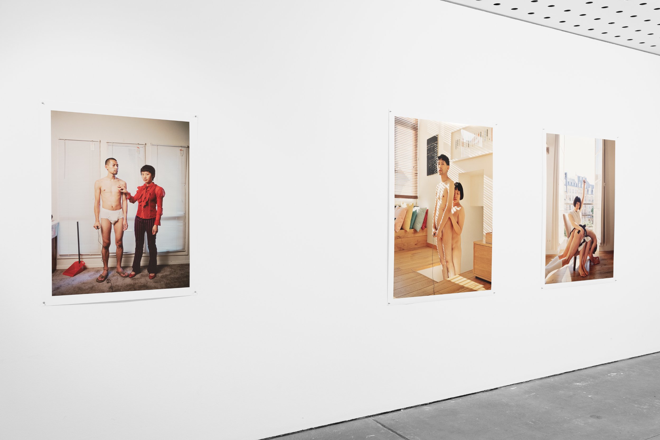  Install view,  Pixy Liao: Experimental Relationship,  2023, CCP. Photo credit: Hannah Nikkelson 