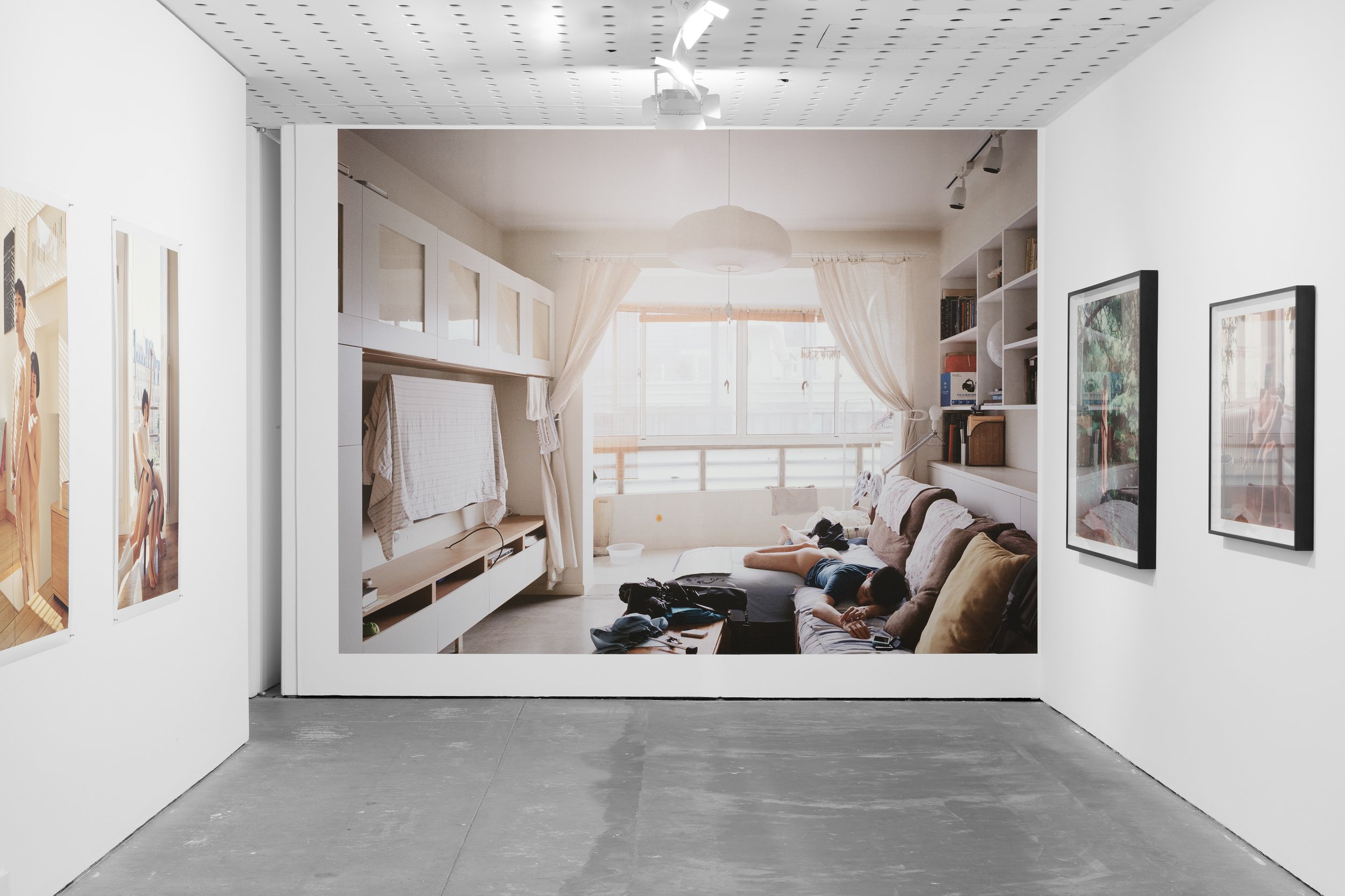  Install view,  Pixy Liao: Experimental Relationship,  2023, CCP. Photo credit: Hannah Nikkelson 