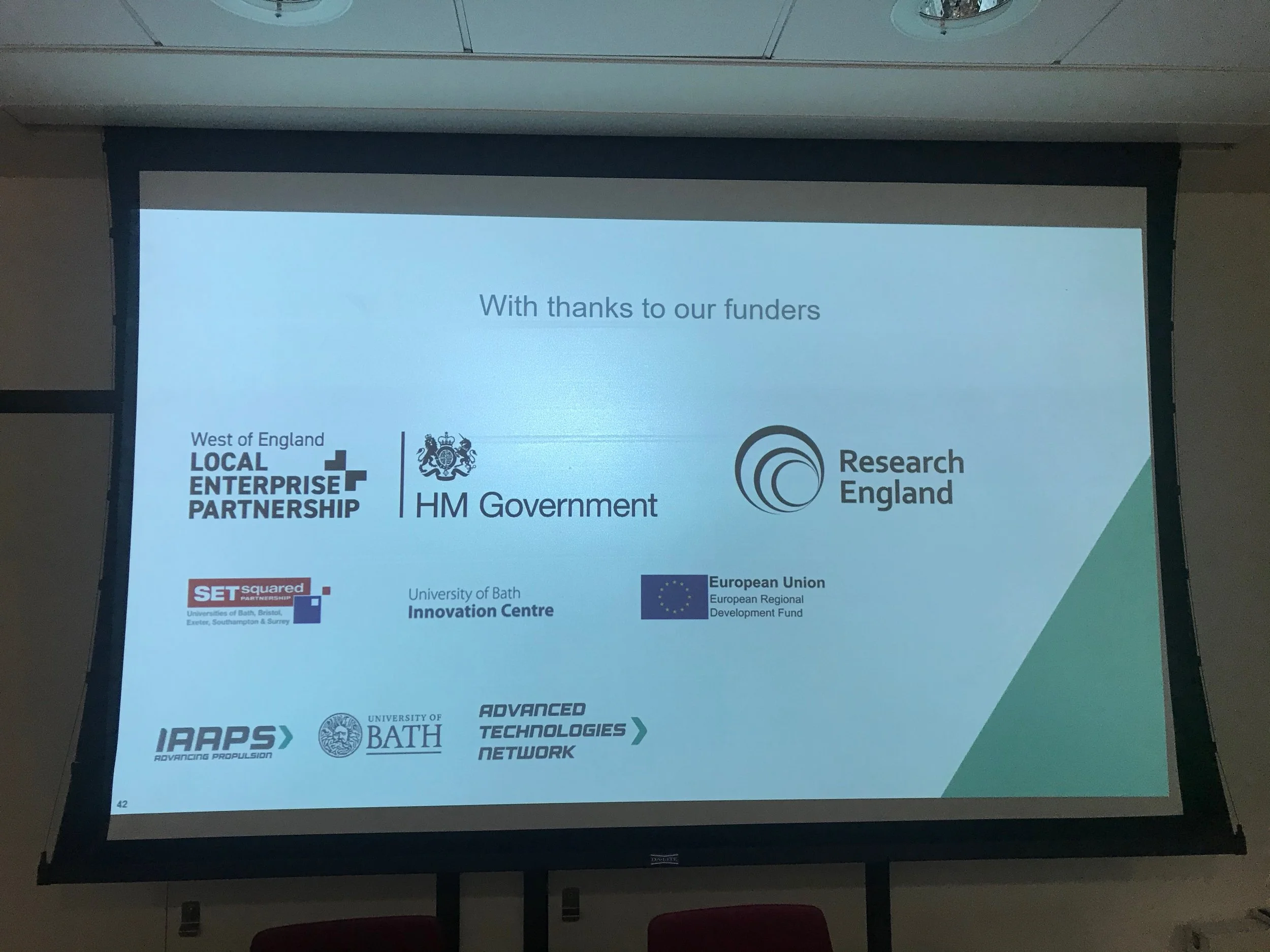 Funders for the Advanced Technologies event series