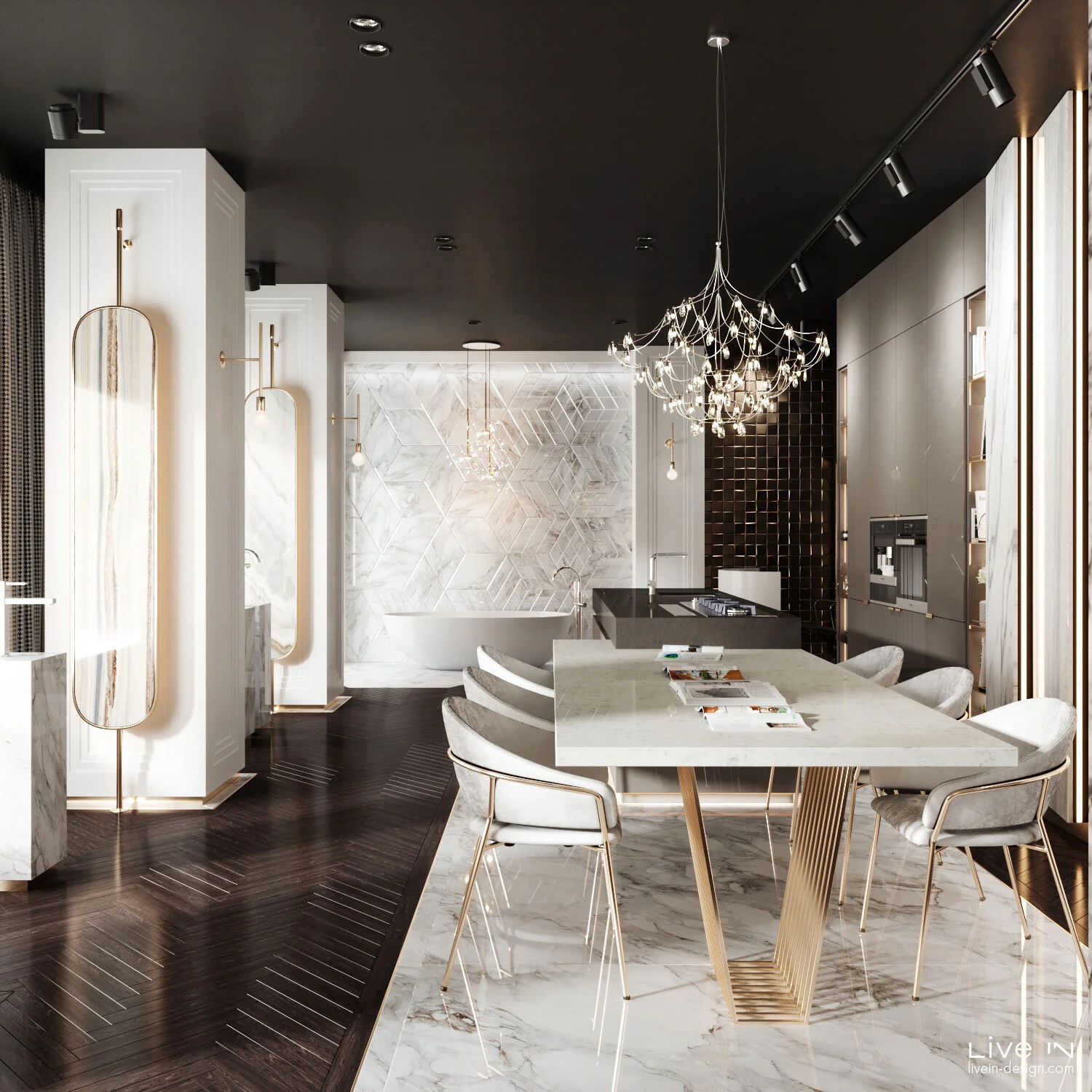 'Ultra Suede' Showroom — Live IN