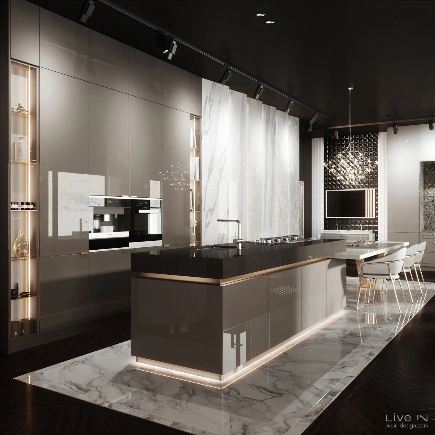 'Ultra Suede' Showroom — Live IN