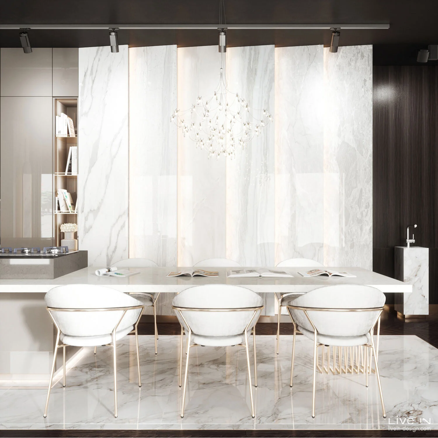 'Ultra Suede' Showroom — Live IN