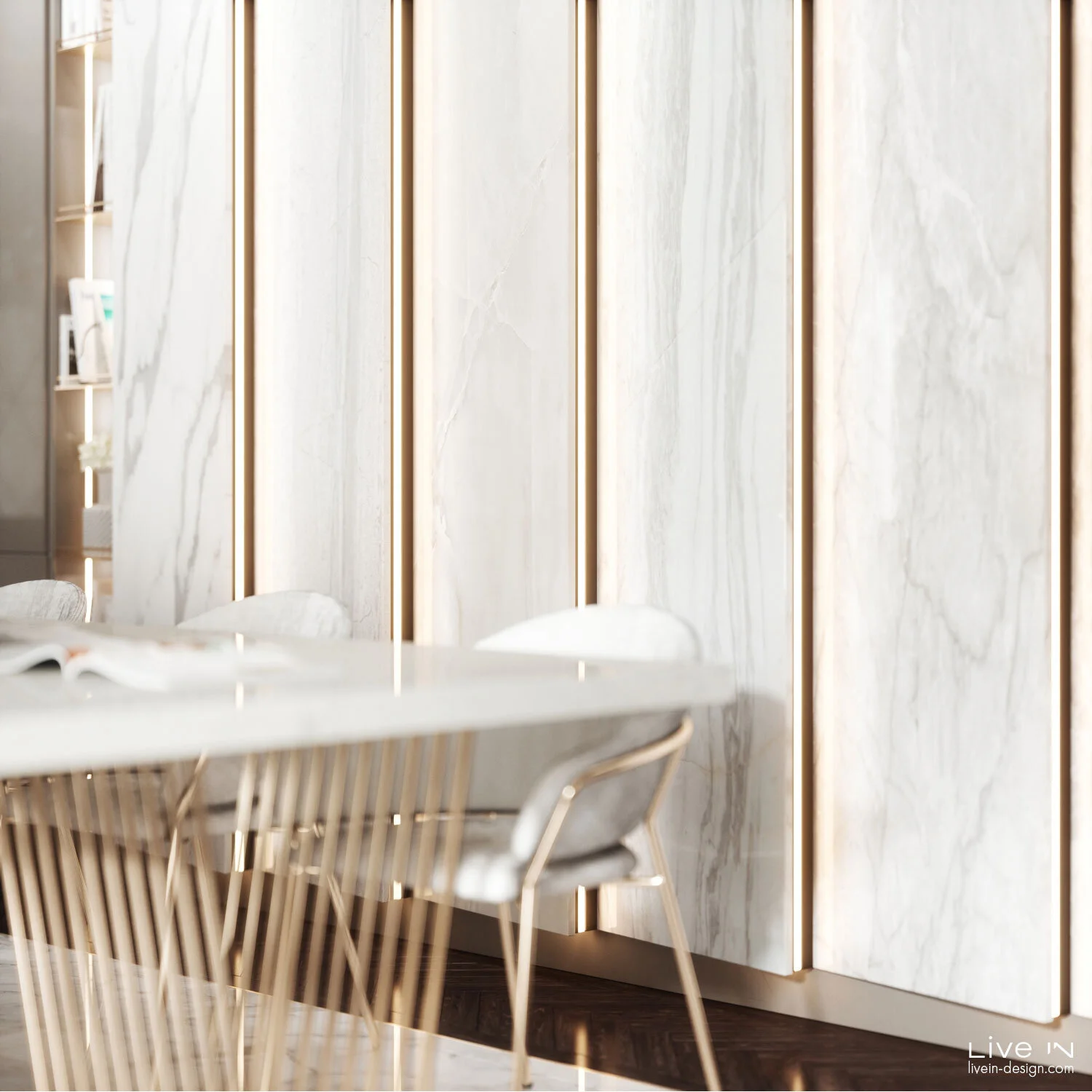 'Ultra Suede' Showroom — Live IN