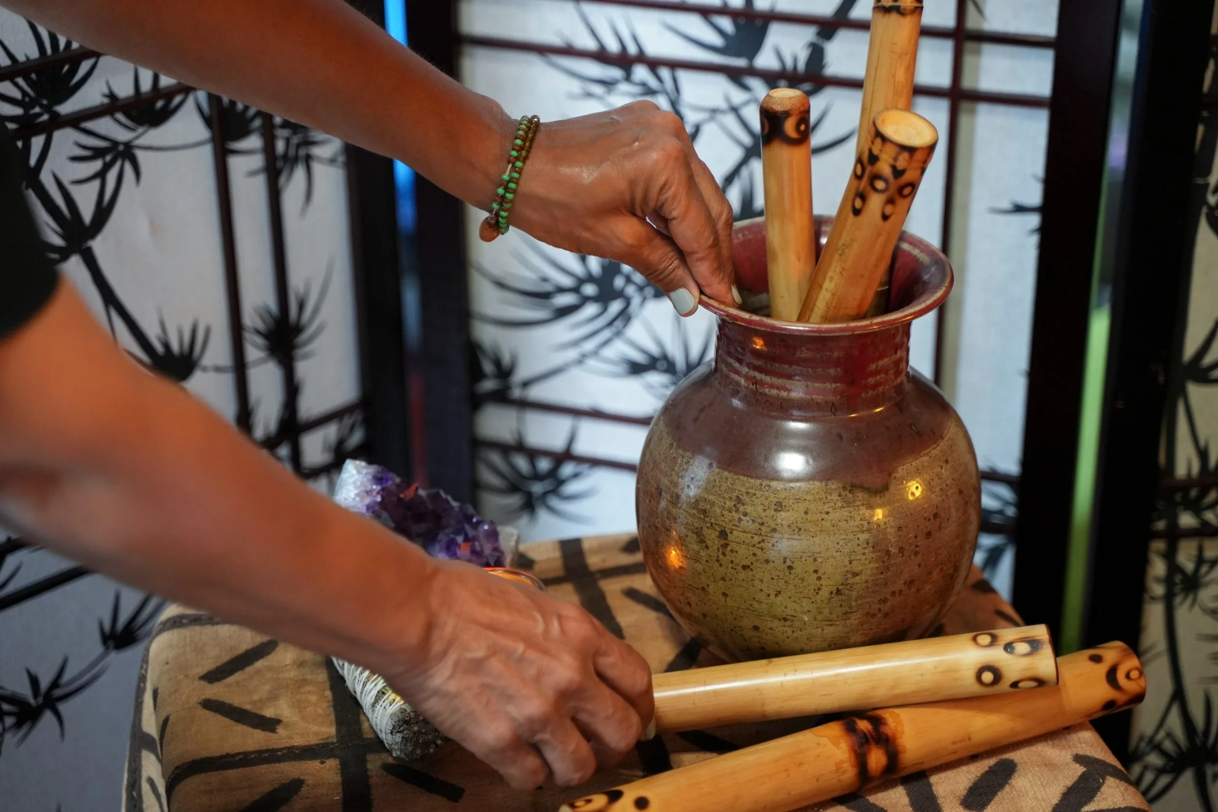 Bamboo sticks, for fusion massages, 2022