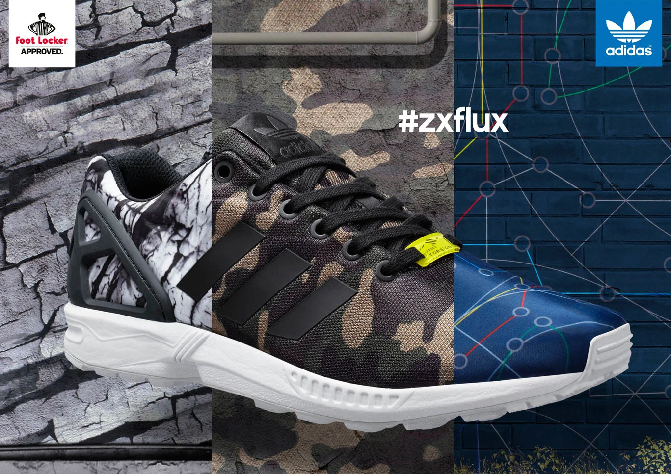 Adidas zx flux camouflage damen hot sale - Main Image