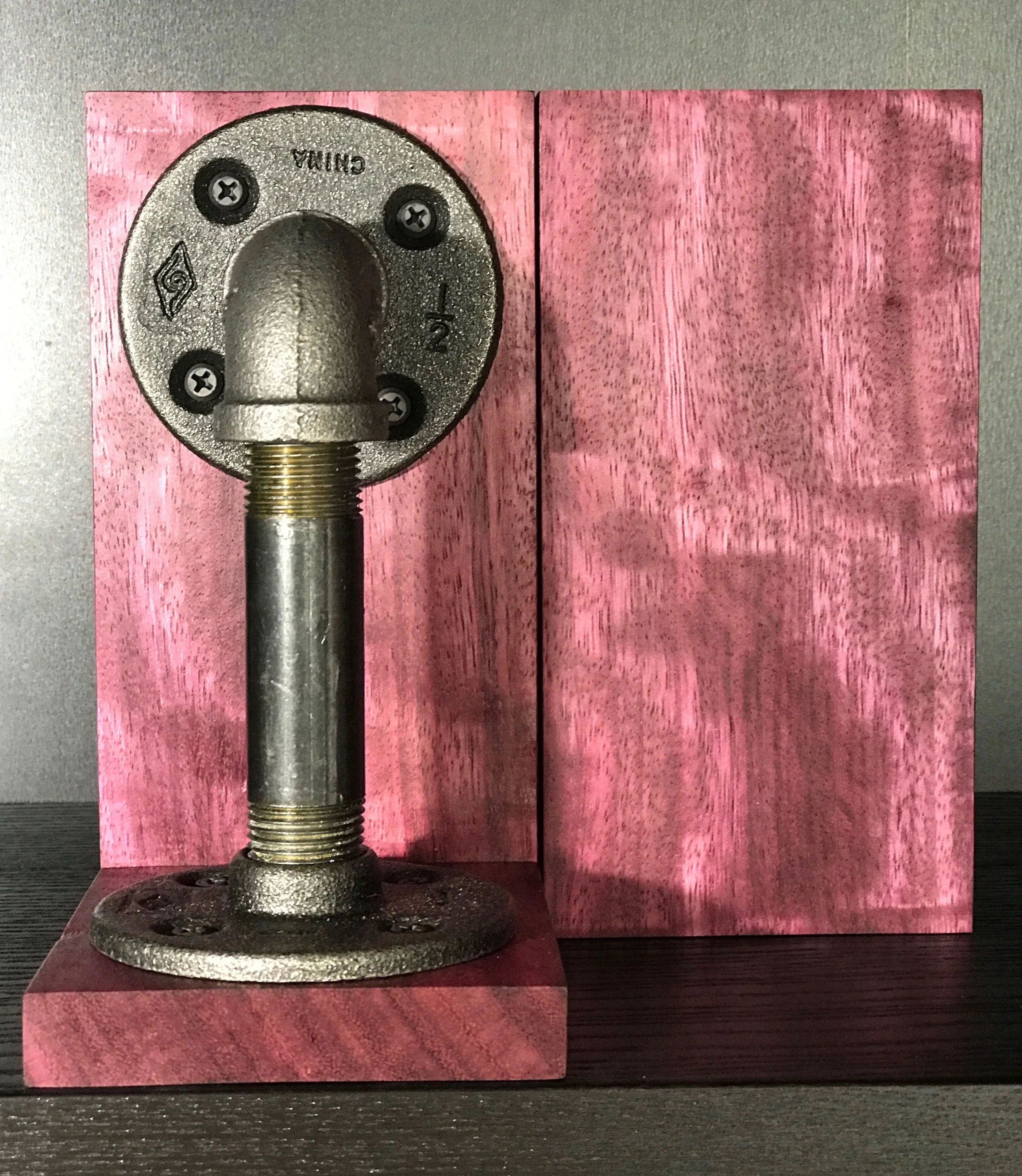 Purple Heart Bookends Front Back View.jpeg