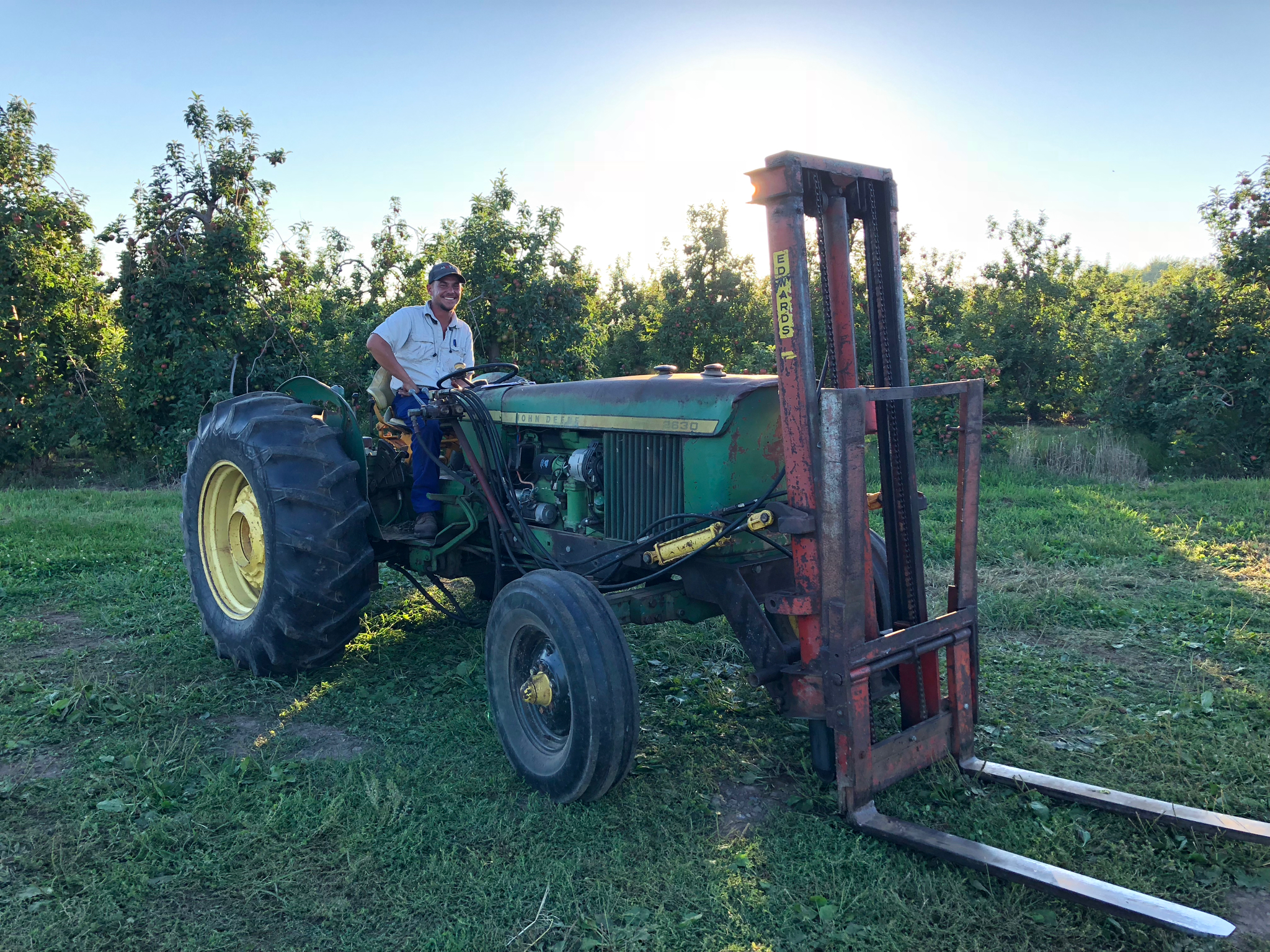 Harvest Season here at Abendroth's Apple Ridge Orchard