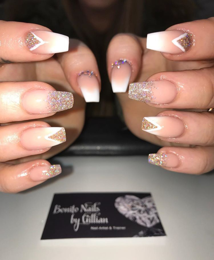 Glitter Collection - Acrylic Nails In Essex — Bonito Nails By Gillian