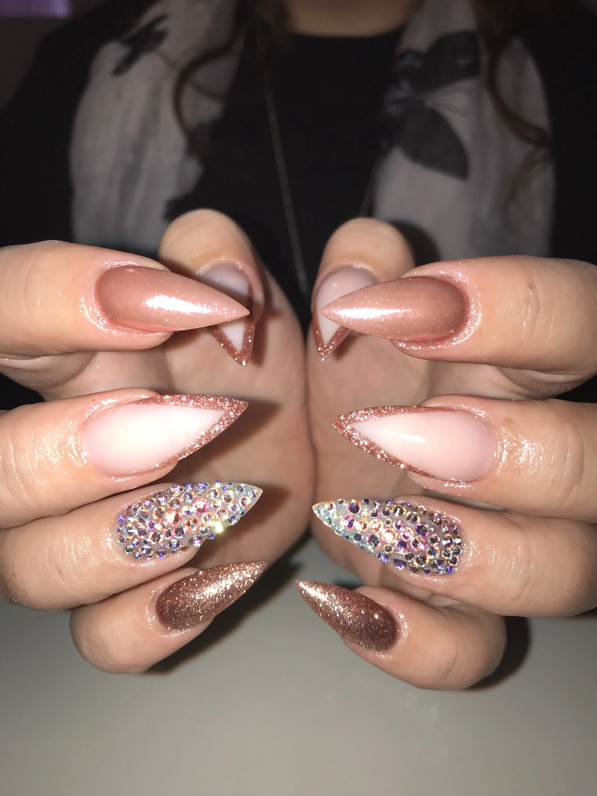 Miscellaneous Autumn to Winter Acrylic Nails.