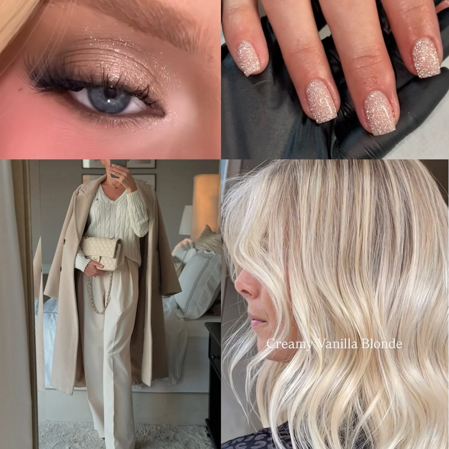 Fashionista Friday ✨ this week I chose Cream 🥰. This weeks colour is a total staple currently. 
#naturalaesthetics 

And of course, all the talent that created this weeks colour aesthetic;

Outfit modelled by; @alwaysmissfancypants 
Hair by: @jess_v