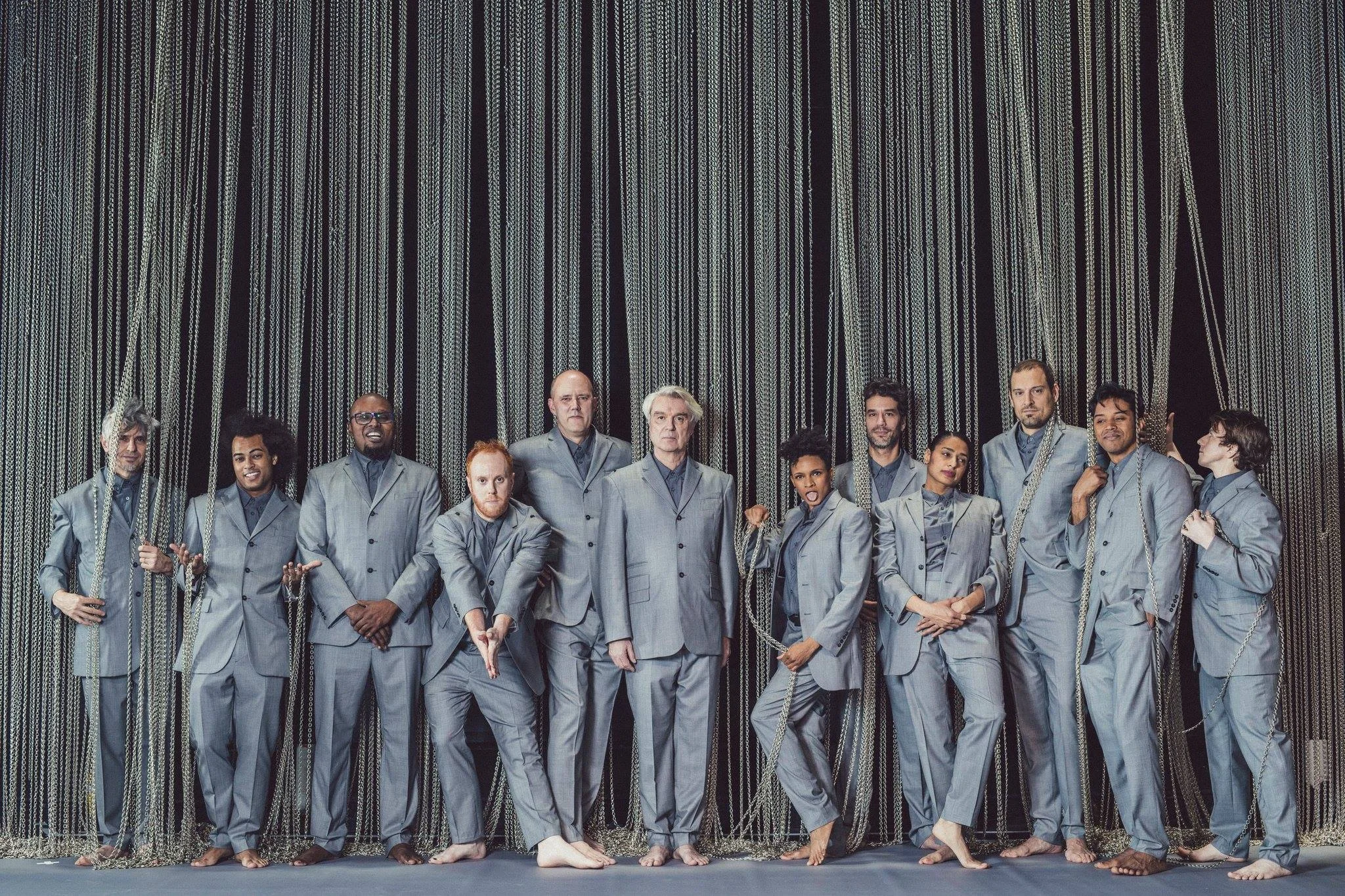 Angie w. David Byrne - American Utopia Tour © Bryan Derballa
