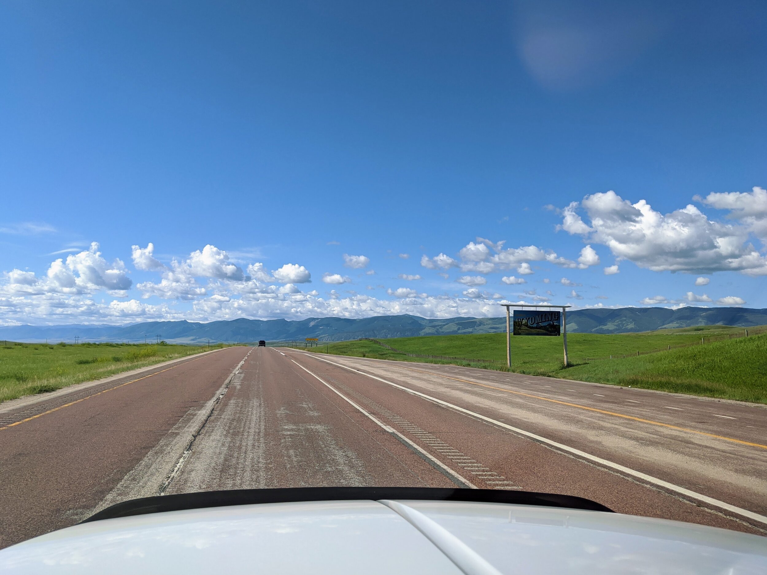 Crossing Into Wyoming