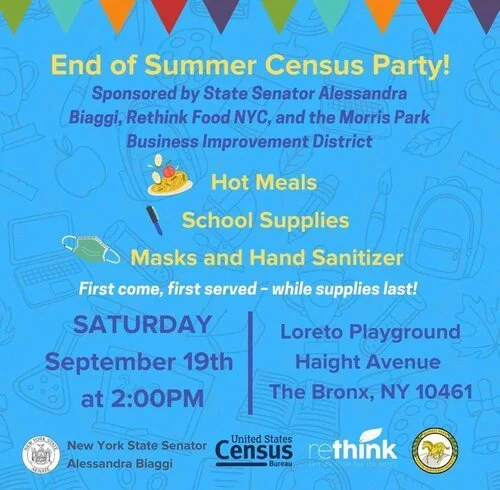 End of Summer Census Party!