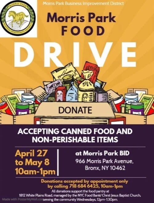 Morris Park Food Drive