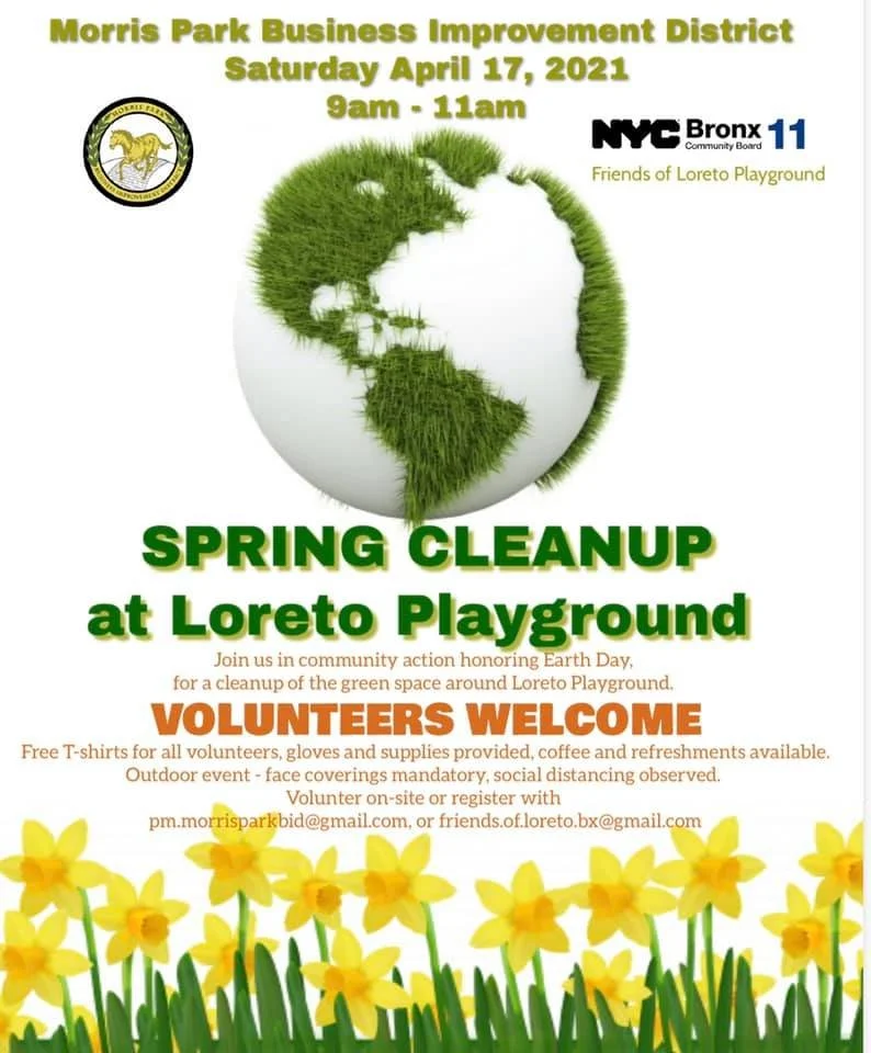 Spring Cleanup at Loreto Playground
