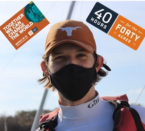 Only 9 hours left in the 40for40 fundraiser! So far we have raised over $7000 from 92 gifts. Thanks so much to those who have donated so far! Check out the link in the bio to make a gift. 😎#ut40for40 #hookem🤘