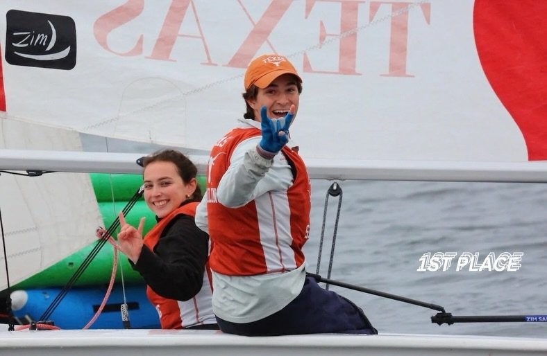Horns up for a First Place at McCarthy Cup 🥇⛵️!! 

Thank you to A&amp;M, A&amp;M Galveston, &amp; Rice for travelling and competing in our last home team-race regatta! We had a great time on and off the water. 

#hookem #texassailing